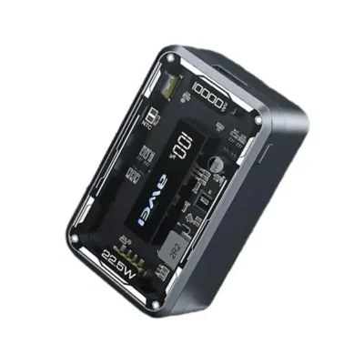 AWEI P111K 10000mAh – Transparent 22.5W Mini Fast Charging Power Bank