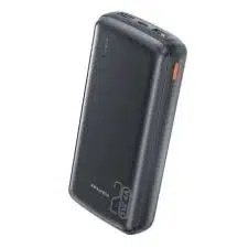 AWEI P19K 20,000mAh – Ultra-Slim Dual Output Fast Charging Power Bank ( Black )