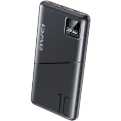 AWEI PA-36 10000mAh – High-Capacity Portable Power Bank ( Black )