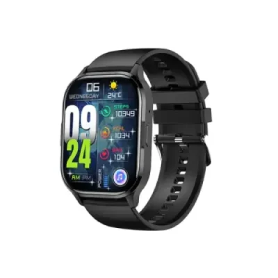 BLISBOND Alpha Smartwatch – Smartwatch ( Black And Silver )