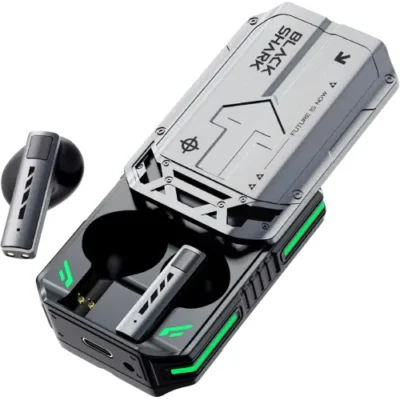 BLACK SHARK T11 Gaming Earbuds – Earbuds ( Silver / White )