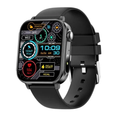 COLMI P80 – Steel & Silicone Strap Smartwatch ( Black, Gold, Silver )