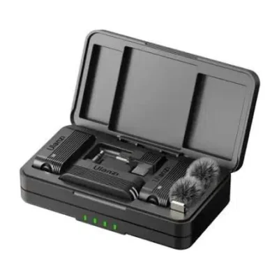 ULANZI A100 Wireless Lavalier Microphone Type- C – Microphone ( Black )
