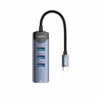LDNIO DS-114UC 2-in-1 USB & Type-C Hub