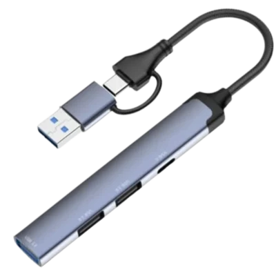 LDNIO DS-64U 4 In 1 USB Hub