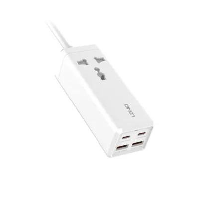 LDNIO SC1418 5 In 1 65W Fast Charging Power Socket