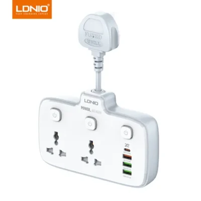 LDNIO SC3416 7 In 1 65W Fast Charging Power Socket