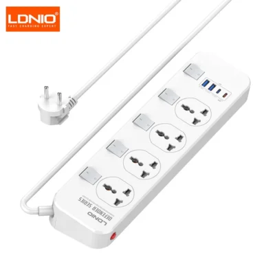 LDNIO SC5415 USB & Type-C 20W Power Strip