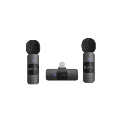 BOYA BY-V2 Ultracompact 2.4GHz Wireless Microphone System For IOS Device