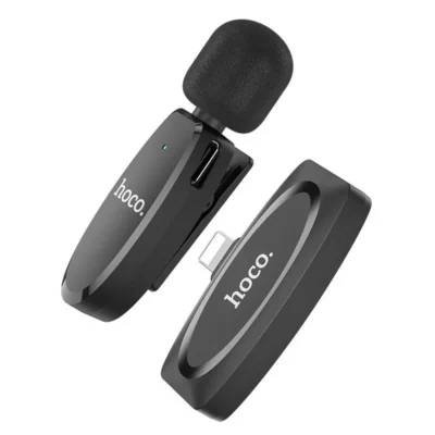 Hoco L15 Lavalier Lightning Wireless Microphone For iPhone