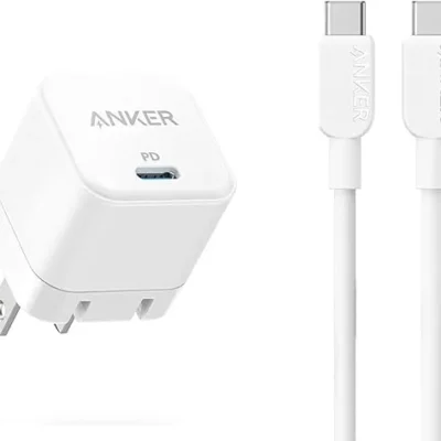 Anker PowerPort III Cube 20W & Type-C Cable Combo PD/ IQ/ GaN Fast Charger (Tekli Exclusive)